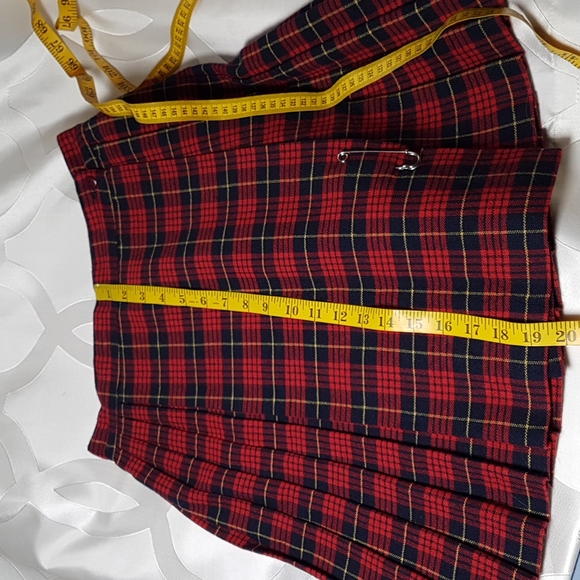 Vintage Wool Tartan Skirt - Picture 14 of 16